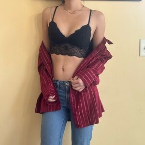 Hollister Gilly Hicks Black Lace Bralette